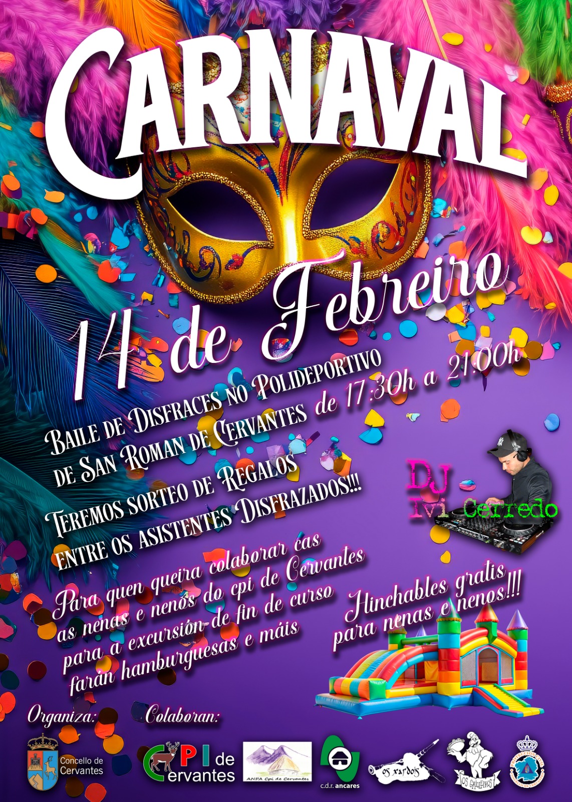 Carnaval Concello de Cervantes Febreiro 2026
