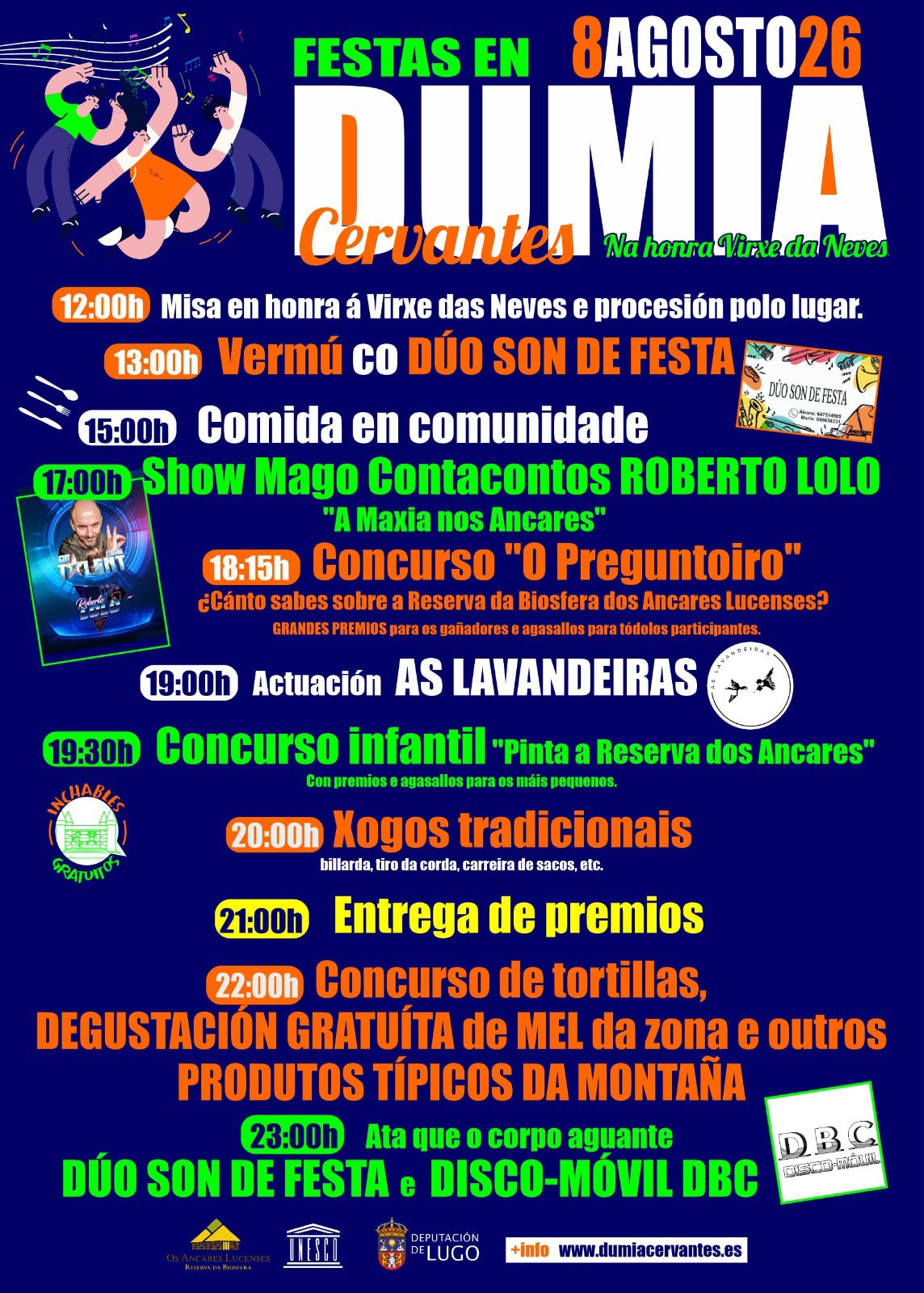Festas Agosto · Dumia
