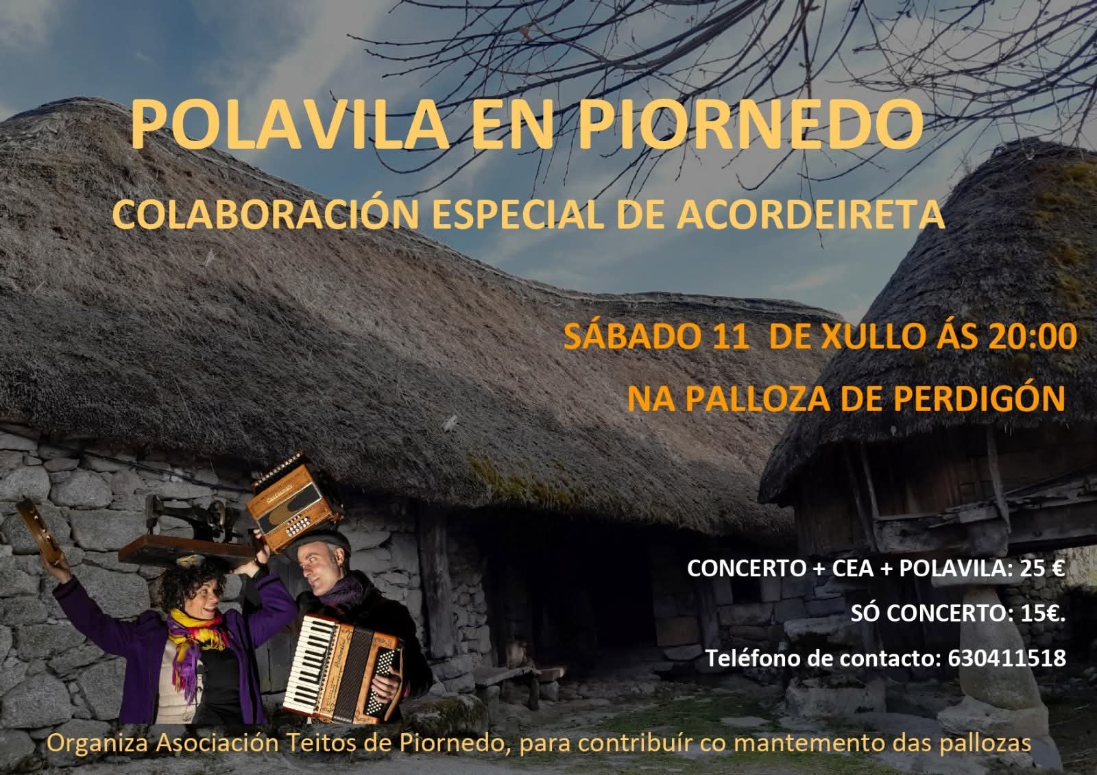 Polavila en Piornedo · Acordeireta