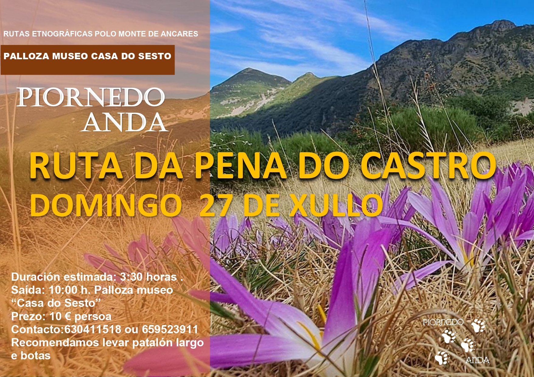 Ruta Pena do Castro Piornedo